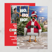 Santa Chicken Kaart (Voorkant / Achterkant)