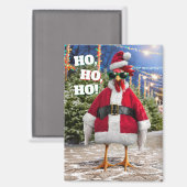 Santa Chicken Magneet (Voorkant / Achterkant)
