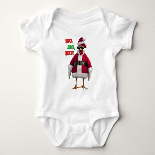 Santa Chicken Romper (Voorkant)