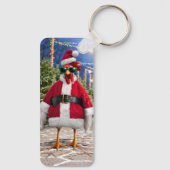 Santa Chicken Sleutelhanger (Achterkant)