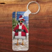 Santa Chicken Sleutelhanger (Achterkant)