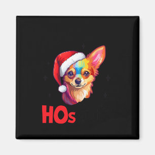 Santa Chihuahua Dog Er zijn wat honden in dit huis Magneet