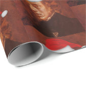 Santa Chopin Klassieke Muziek Delacroix Portrait W Cadeaupapier (Rol Hoek)