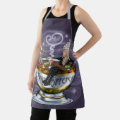 Santa Chris & Wilbur Hot Tubbin' All Over Print Schort (Insitu)