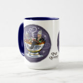 Santa Chris & Wilbur Hot Tubbin' Mok (Voorkant links)