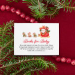 Santa Christmas Baby shower Boek Aanvraag Informatiekaartje<br><div class="desc">Santa Christmas Baby shower Boek Aanvraag Kaart. Klik op de knop "Verder aanpassen" om te bewerken. Overeenkomende items in onze winkel Cava party design</div>