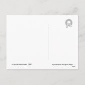 Santa Christmas Briefkaart - HoHoHo (Achterkant)