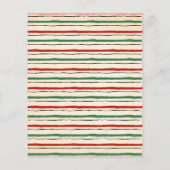 Santa Christmas Cookie Exchange Stemmen Kaart (Achterkant)