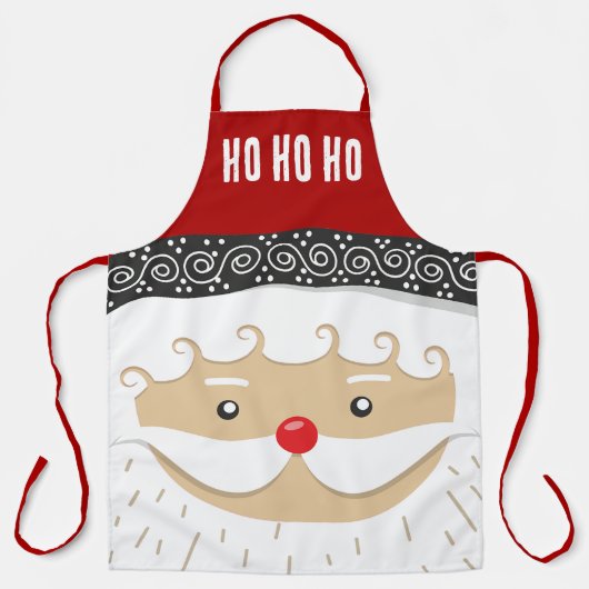 Santa Christmas Design All-Over Print Schort (Voorkant)