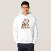 Santa Christmas Design - Perfect voor vakantie Hoodie (Voorkant volledig)