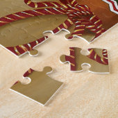 Santa Christmas Dragon Fantasie Legpuzzel (Zijkant)