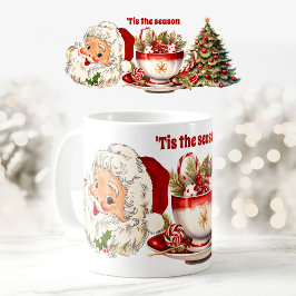 Santa Christmas Elegant Leuke Mok