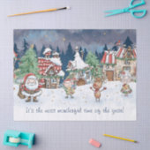 Santa Christmas Elf Rudolph Tissue Paper Tissuepapier (Craft)