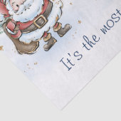Santa Christmas Elf Rudolph Tissue Paper Tissuepapier (Detail)