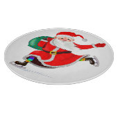 Santa Christmas Gift Snijplank (Hoek)
