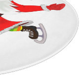 Santa Christmas Gift Snijplank (Hoek)
