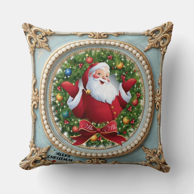 Santa Christmas  Kussen (Voorkant)
