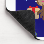 santa christmas monkey emoji muismat (Hoek)