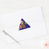 santa christmas monkey emoji sticker (Envelop)
