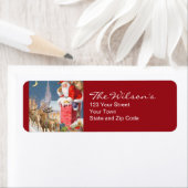  Santa Christmas Retouradreslabels Etiket (Insitu)