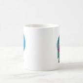  SANTA, CHRISTMAS SACK, TOYS IN STARRY SKY KOFFIEMOK (Center)