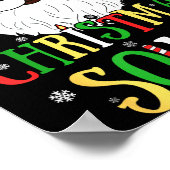 Santa Christmas Squad Black Men African American P Poster (Hoek)