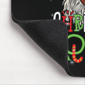 Santa Christmas Squad Zwart Mannen Afro-Amerikaans Muismat (Hoek)