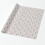Santa & Christmas Tree Wrapping Paper Cadeaupapier<br><div class="desc">🎅 Add a Touch of Magic to Every Gift! 🎄 Make each gift extra special with our customizable Christmas wrapping paper, featuring classing Santa and Christmas tree designs. With four premium paper types and five length options, you can ensure each present is wrapped with care and festival charm. Because the...</div>