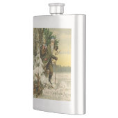  Santa Christmas Victoriaans vakantie Flacon (Links)