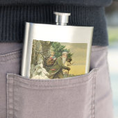  Santa Christmas Victoriaans vakantie Flacon (Voorbeeld)