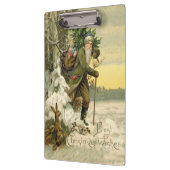  Santa Christmas Victoriaans vakantie Klembord (Links)