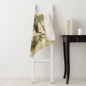 Santa Christmas Victoriaans vakantie Sherpa Deken (In situ)