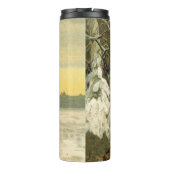  Santa Christmas Victoriaans vakantie Thermosbeker (Achterkant)