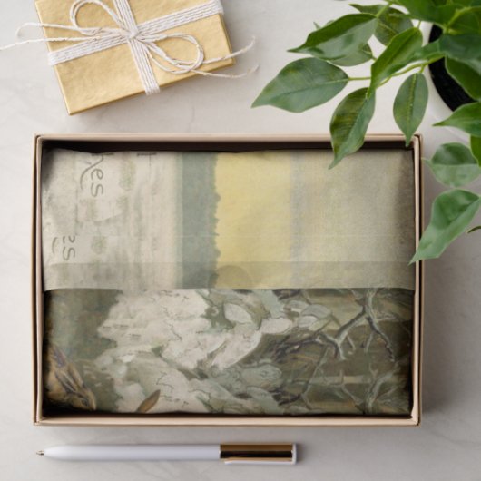  Santa Christmas Victoriaans vakantie Tissuepapier (Geschenk)