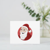 Santa-Circle-06.png Feestdagenkaart (Staand voorkant)