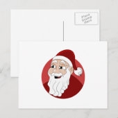 Santa-Circle-06.png Feestdagenkaart (Voorkant / Achterkant)