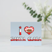 Santa Clara, CA Briefkaart (Staand voorkant)