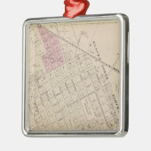 Santa Clara, CA Metalen Ornament (Links)