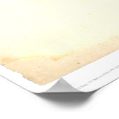 Santa Clara, CA. Panoramische kaart 1856 (1585A) Poster (Hoek)