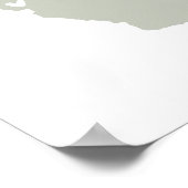 Santa Clara, Californië Love Poster (Hoek)