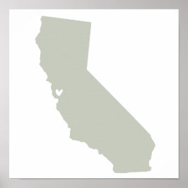 Santa Clara, Californië Love Poster