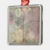 Santa Clara Co 5 Metalen Ornament (Links)