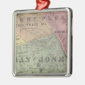Santa Clara Co 6 Metalen Ornament (Links)