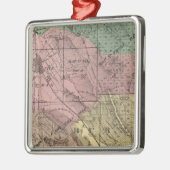 Santa Clara Co Metalen Ornament (Links)