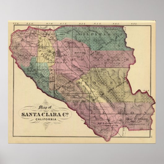 Santa Clara Co Poster (Voorkant)