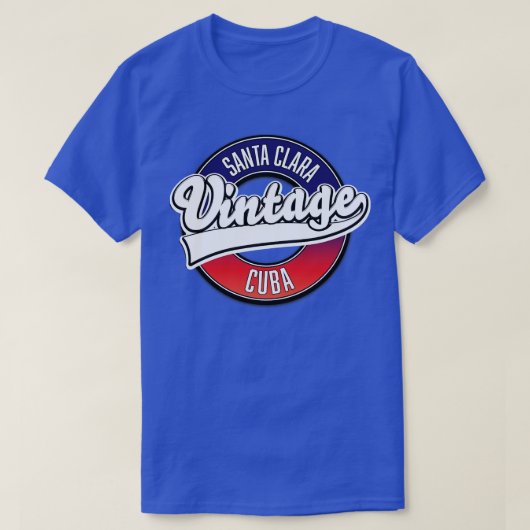Santa Clara cuba logo T-shirt (Design voorkant)
