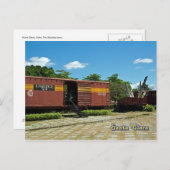 Santa Clara, Cuba - ontspoorde trein 4 Briefkaart (Voorkant / Achterkant)