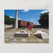 Santa Clara, Cuba. The derailed train 3 Briefkaart (Voorkant)