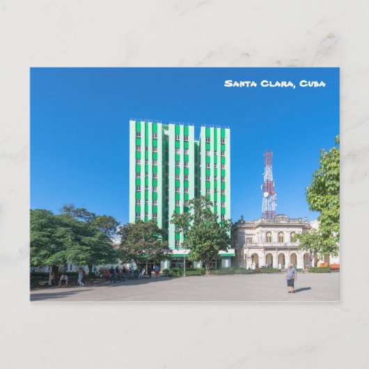 Santa Clara Leoncio Vidal Park, Cuba Briefkaart (Voorkant)