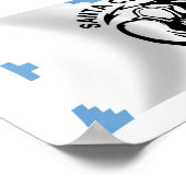 Santa Clara Pueblo Flag Poster Print (Hoek)